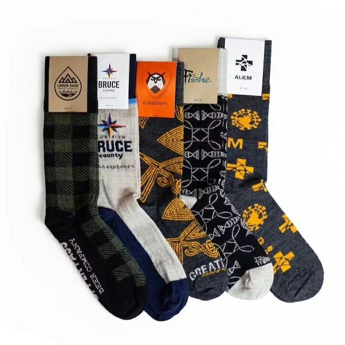 cotten logo socks from bruce, alien and more