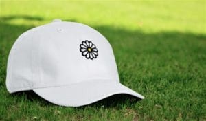 a direct embroidered toddler hat