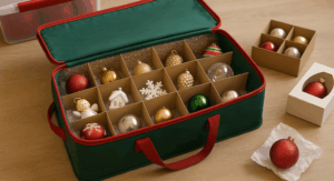 ornament box storing them