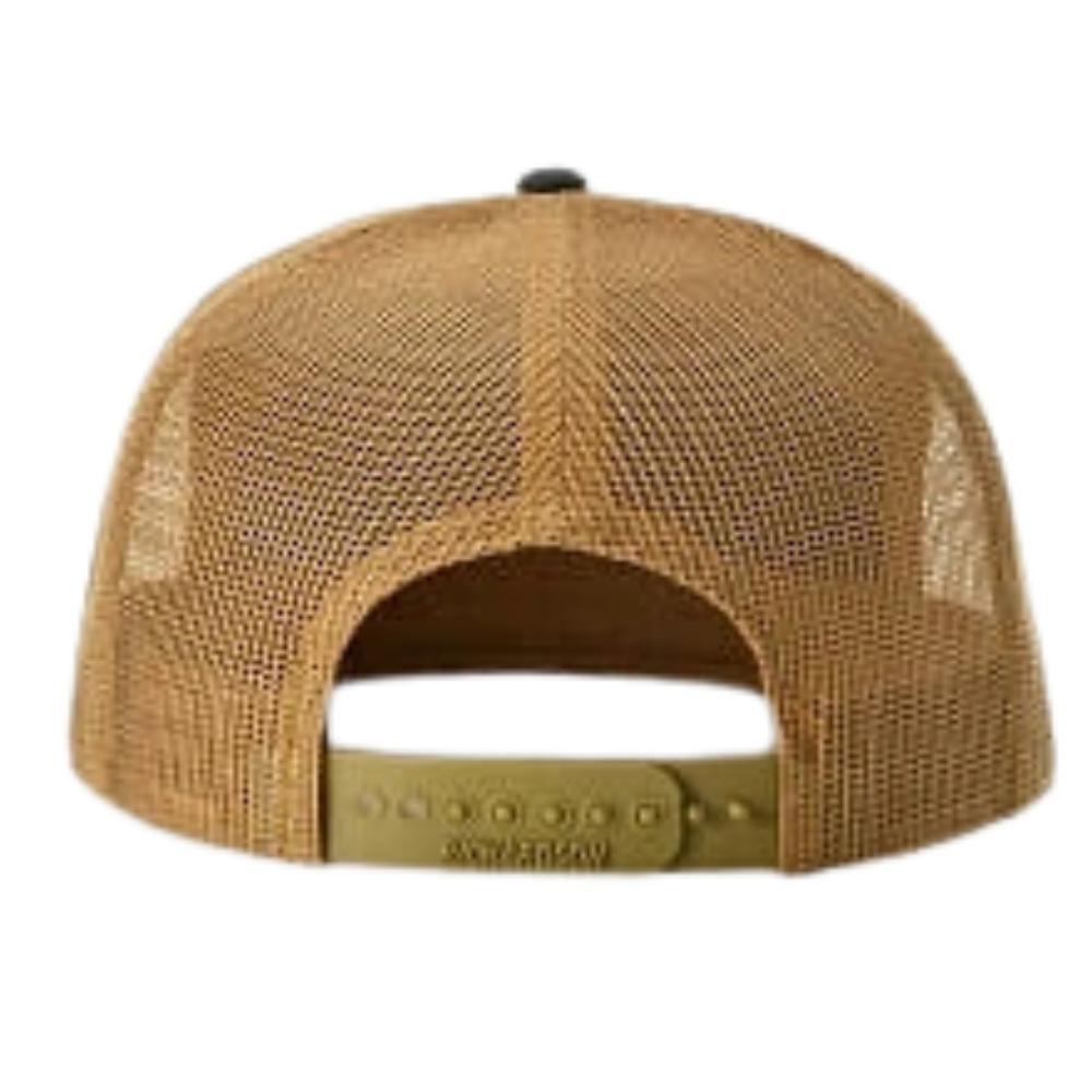 seven panel hat back