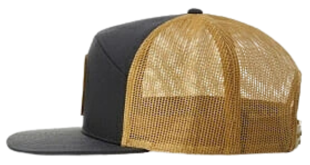 seven panel hat back