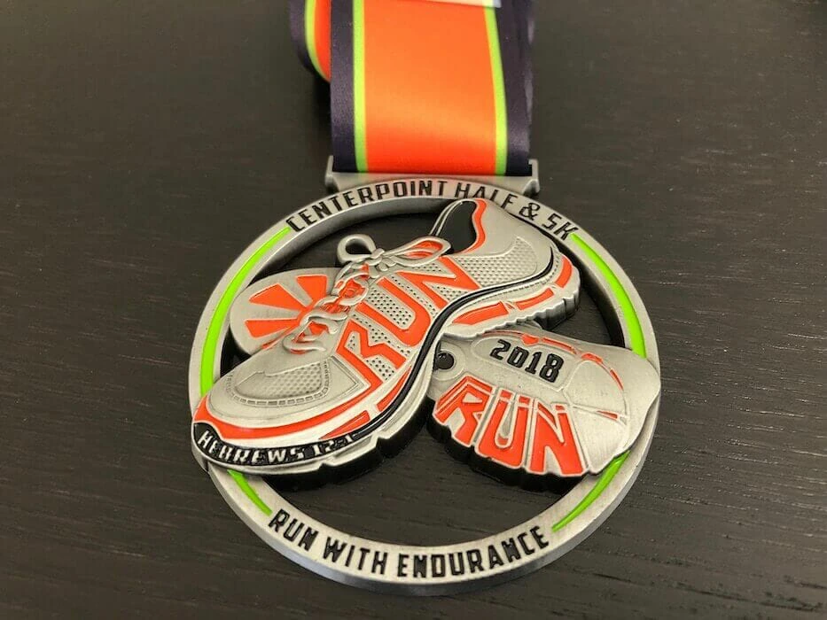 custom running medal