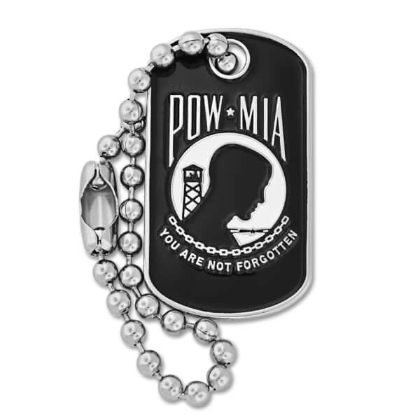 military dog tag silver coin