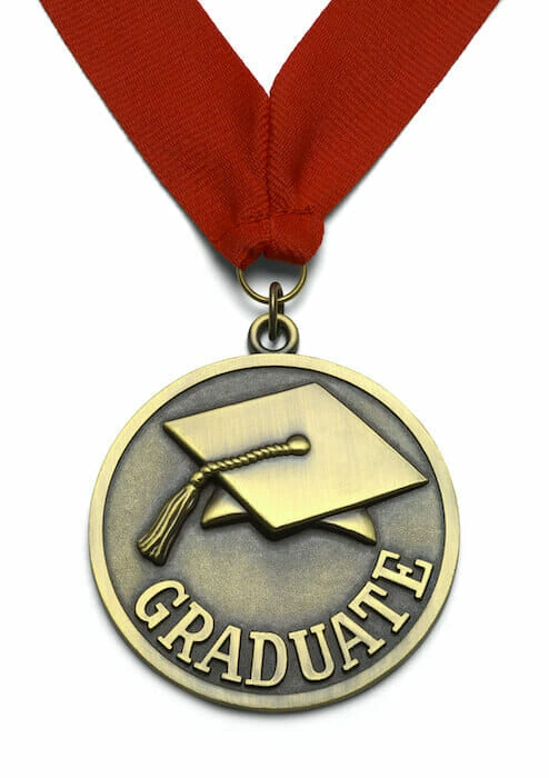 graduation medal