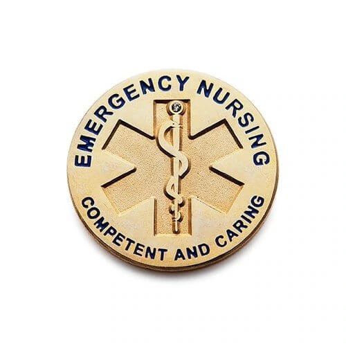 Emergency nursing medical pin