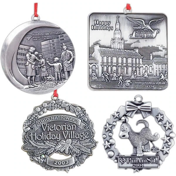 pewter company ornaments