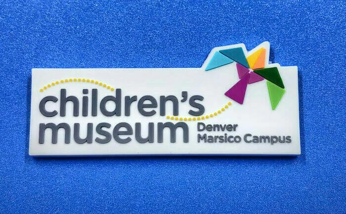 childrens museum rubberized magnet