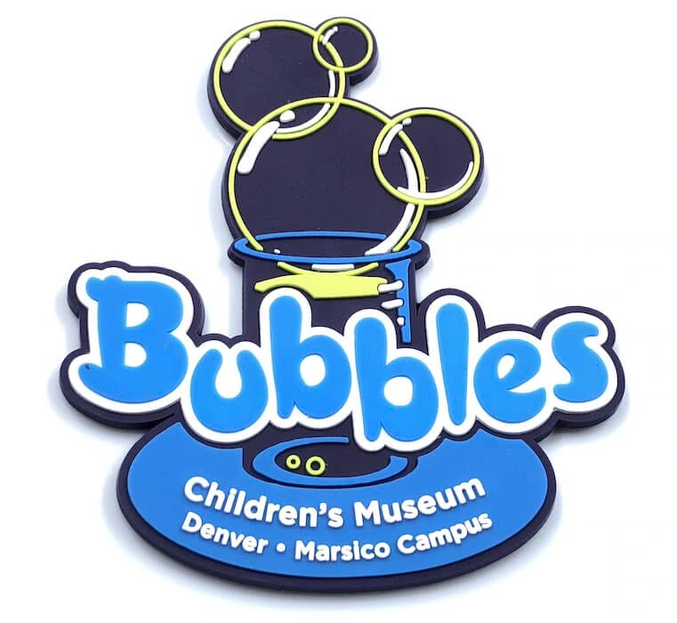 rubber childrens museum magnet