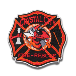 Crystal City Fire and Rescue Heat Cut Border