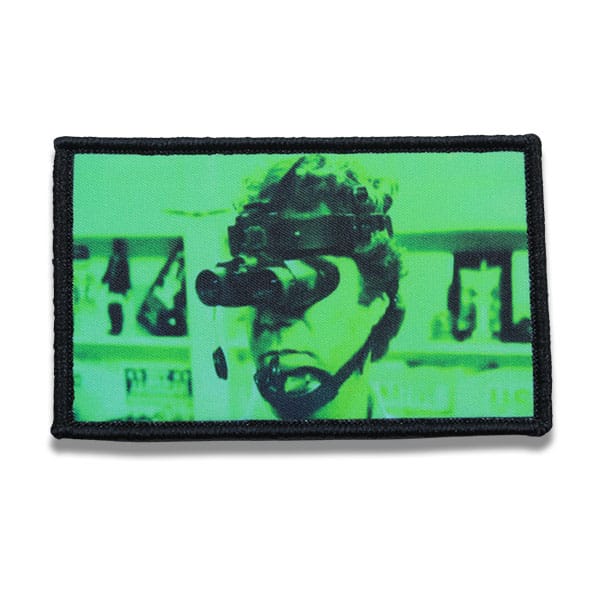 will farrel custom patch with military goggles