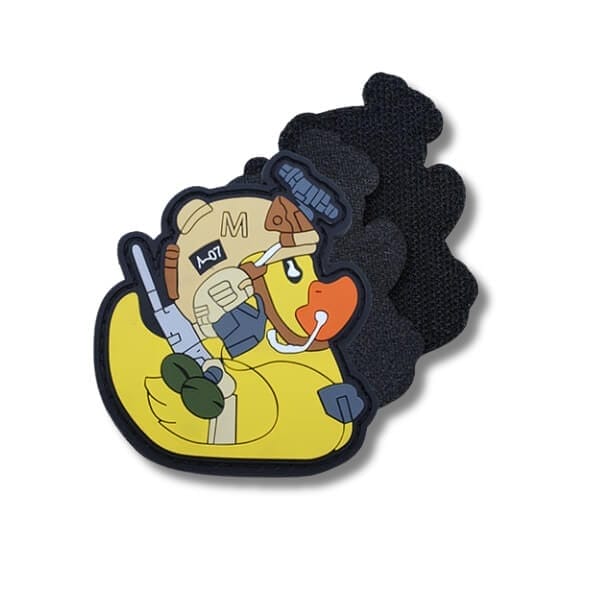 pvc military duck patch