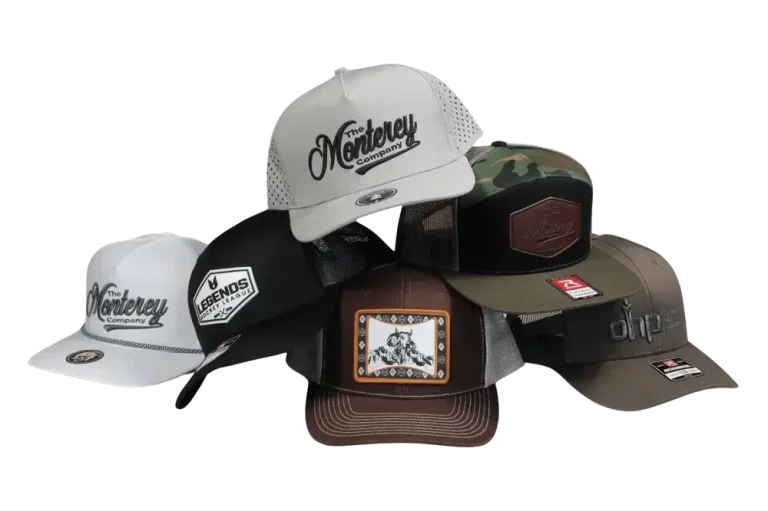 custom Monterey company hats