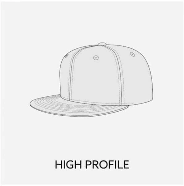 high profile cap