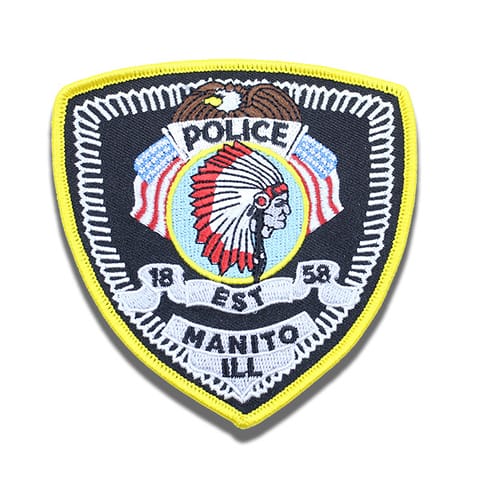 custom police patch