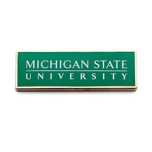 michigan state university lapel Pin