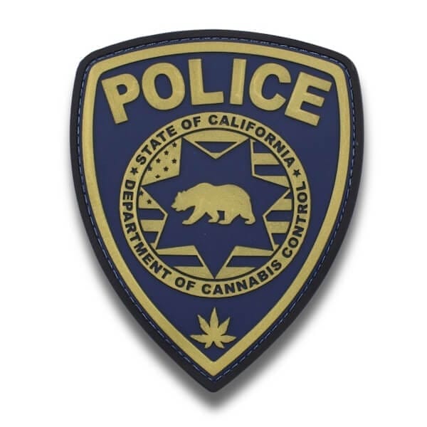 pvc police badge patch