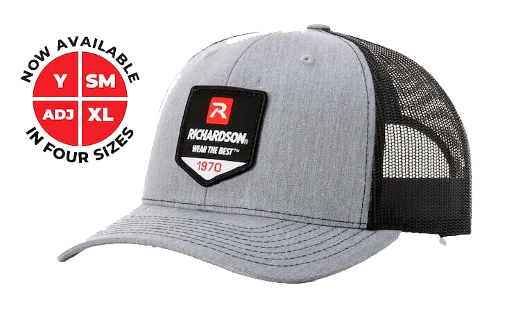 richardson 112 hat with custom patch