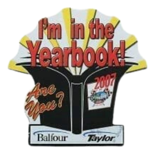 high school yearbook pin