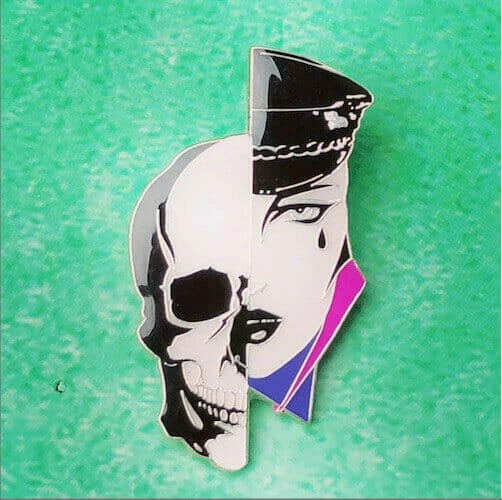 custom shaped pin