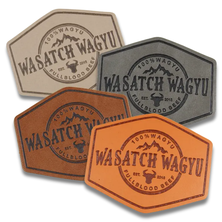 wasatch wagyu custom made patches