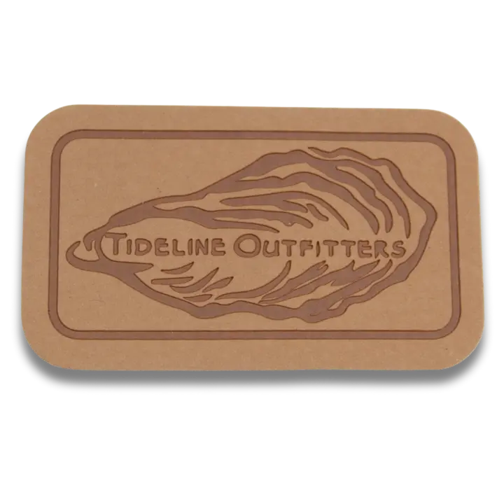 leather patch for tideline outfitters