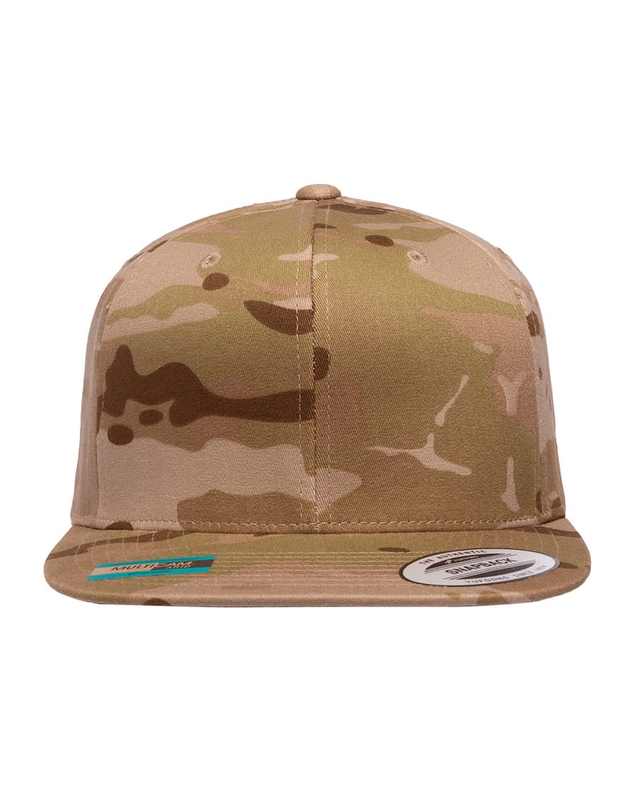 Yupoong 6089MC Snapback MultiCam Custom Hat