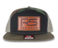 RS Leather Patch on 7 Panel Hat