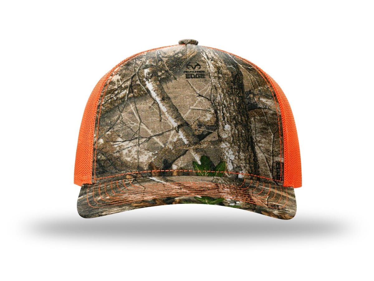 Richardson 112PFP Printed Trucker Realtree Edge Custom Hat