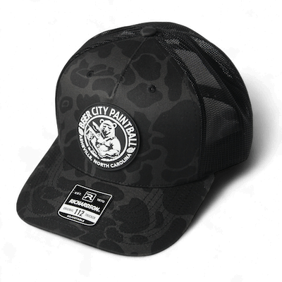 Black Camo 112 with PVC Patch