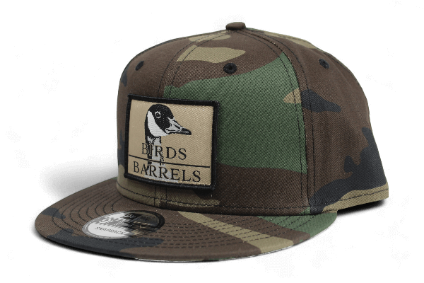 Camo New Era 400 with custom patch