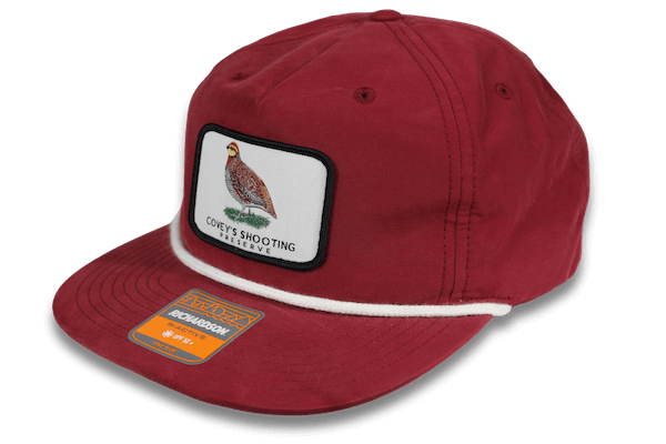 red patch hat