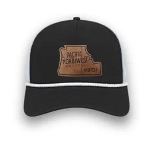 Cap America Value Rope Hat with Genuine Leather Patch