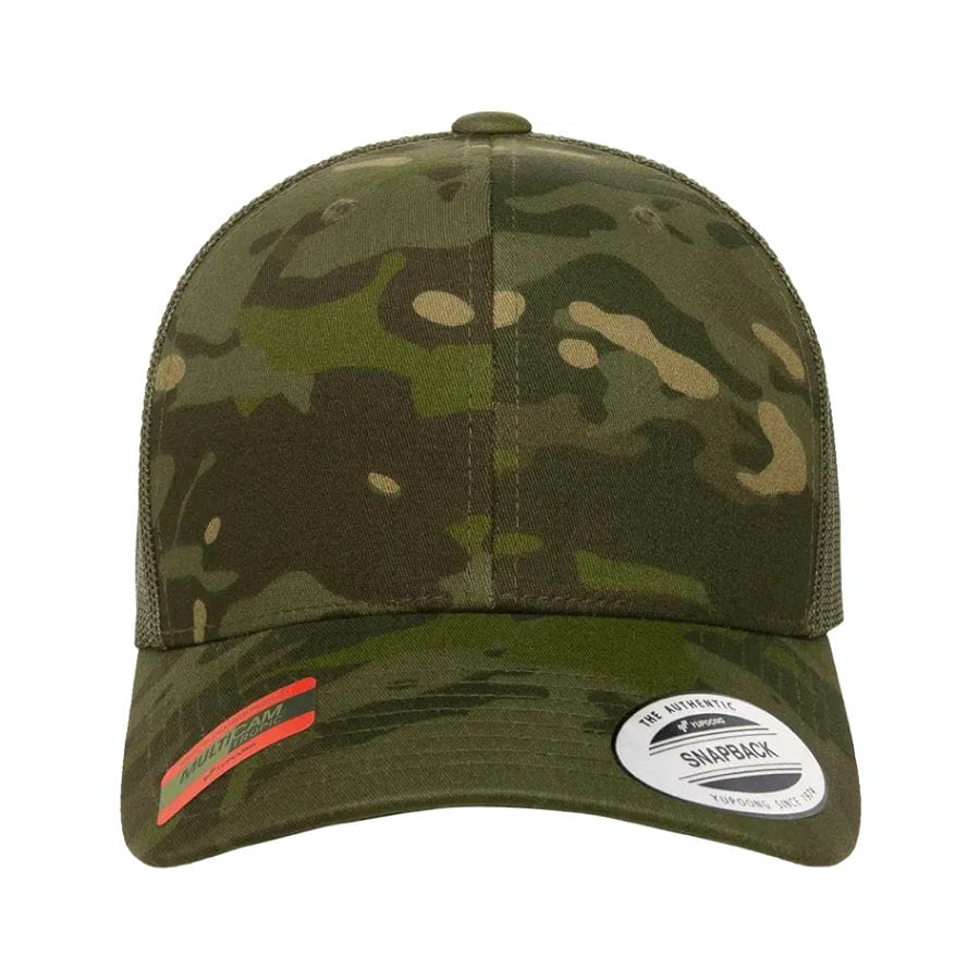 Yupoong 6606MC Classics MultiCam Retro Trucker Custom Hat