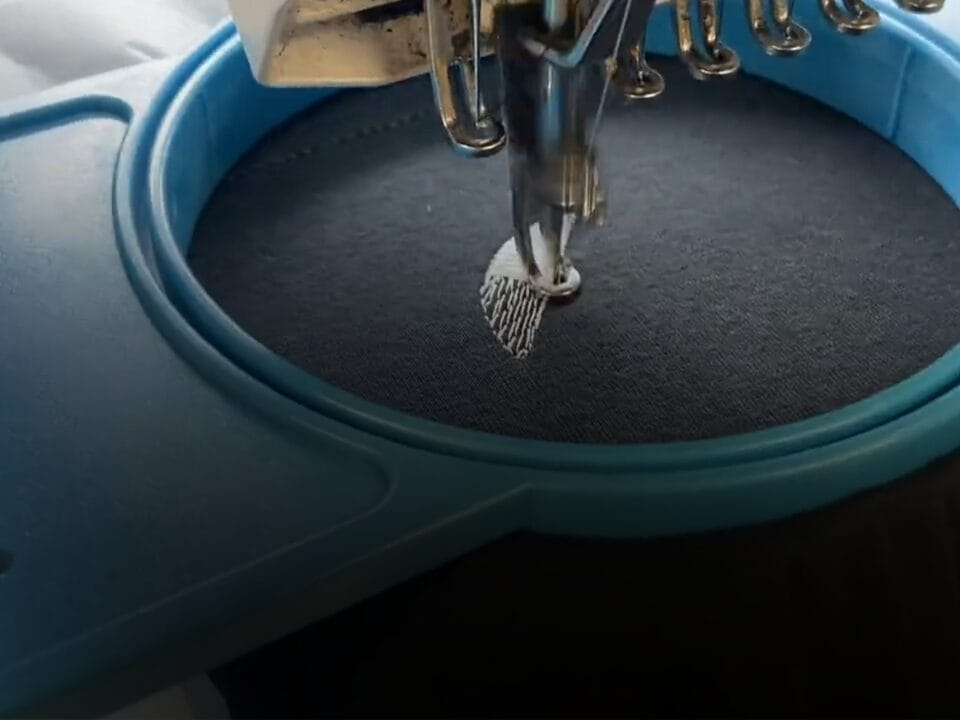 Custom embroidered beanie preview