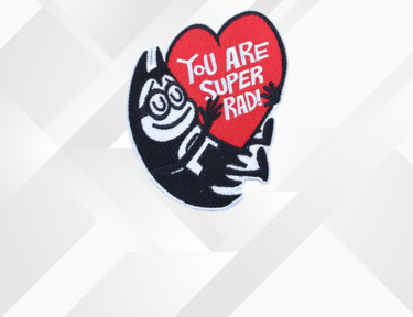 You Are Super Rad Embroidered Patch