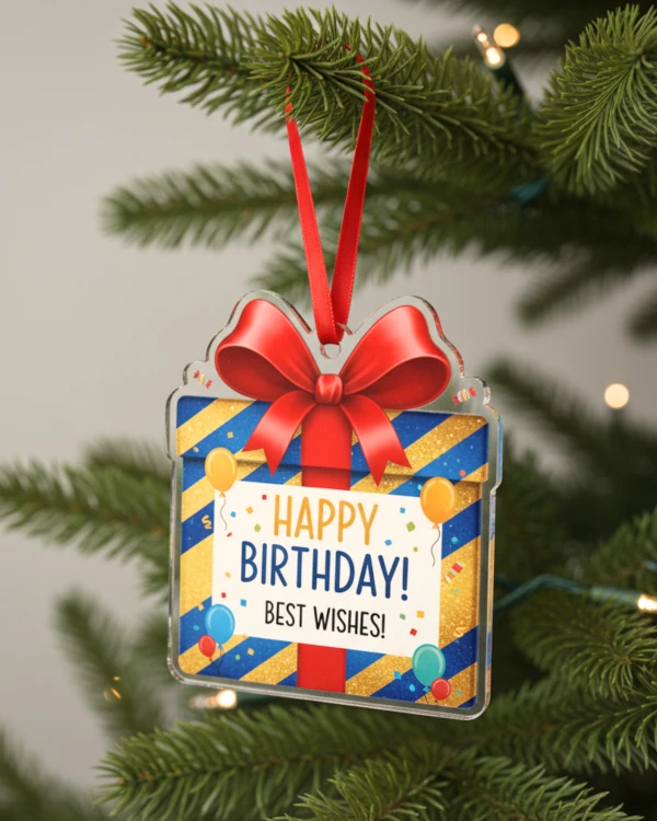 Birthday Gift Ornaments Acrylic