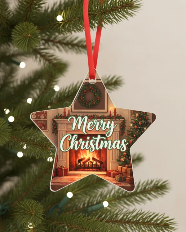 Merry Christmas Acrylic Ornaments