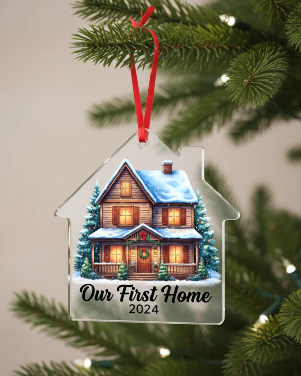 New Home Ornaments Acrylic Ornaments