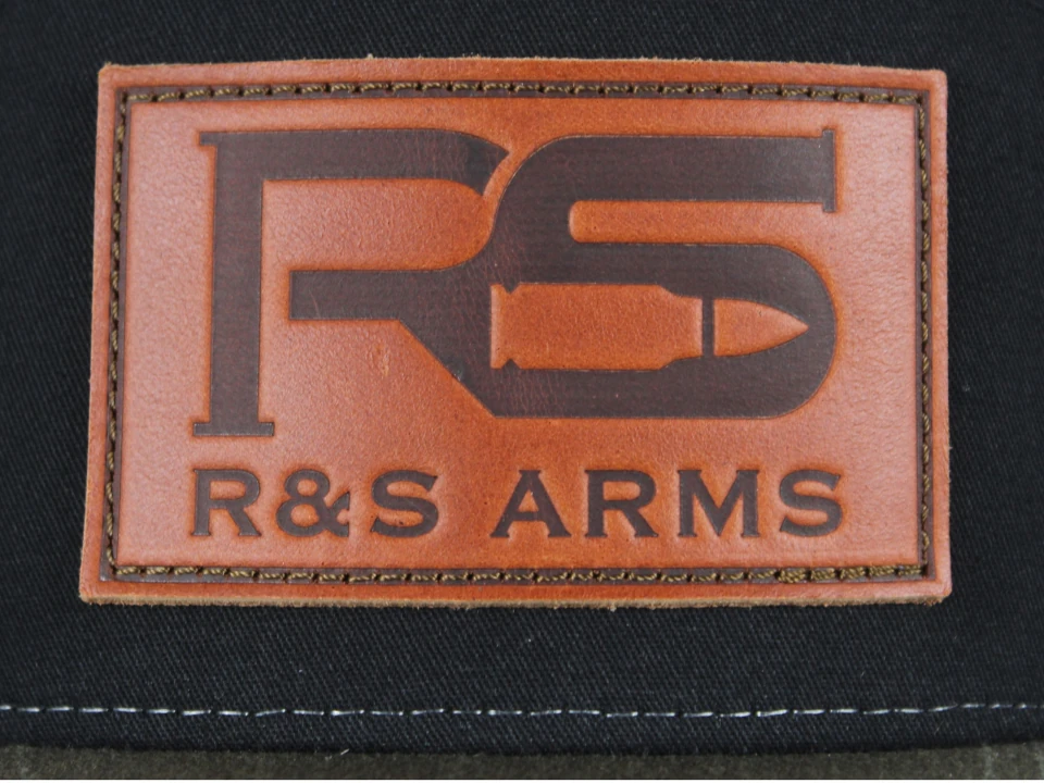 genuine leather R&S leather patch