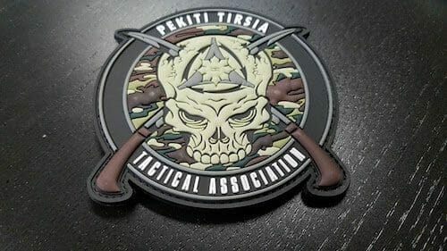 Desk Pop! Funny Morale Patch Tactical Military USA