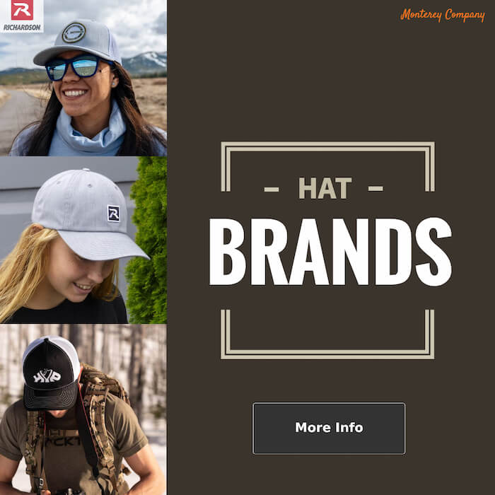 Hat Patches - Custom Patches for Hats - Monterey Company