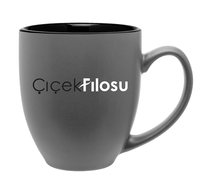 Custom 13 oz. Clear Glass Coffee Mug with Deep Etching Sample