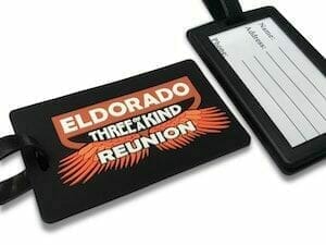 custom rubber luggage tags