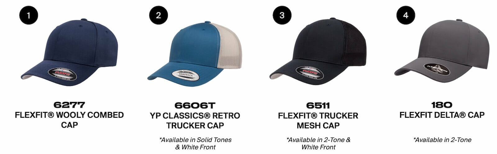Custom Flexfit Hats With Monterey Embroidery Company 