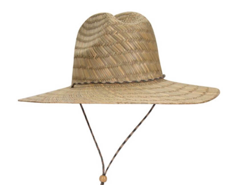 Custom Straw Hats - Lifeguard Logo Hats - Monterey Company