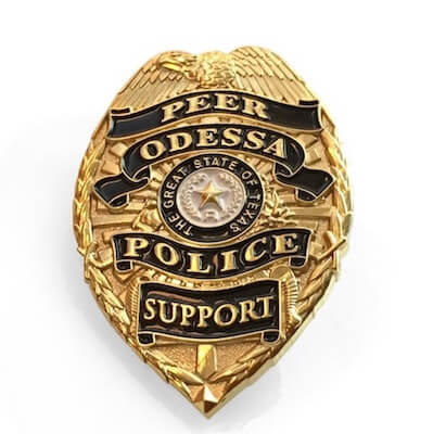Custom Logo Metal Alloy Lapel Pin Louisiana State Police Badge